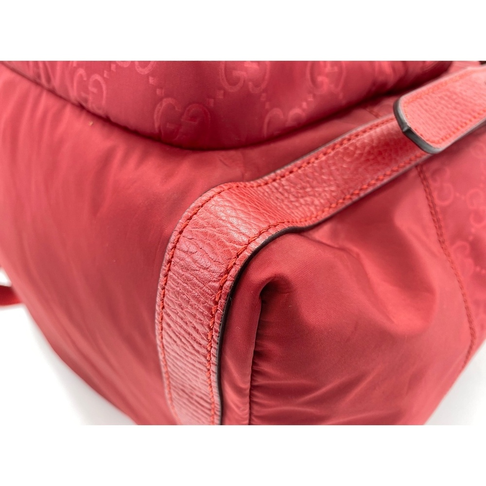 GUCCI Authentic Red Backpack - Picture 7 of 12